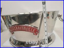 Rare Huge Stainless Steel, Large Margaritaville Party Tub, Chest, Bucket Cooler