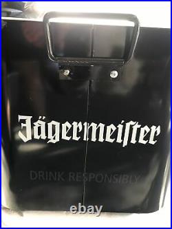 Rare Jagermeister Limited Edition Cooler on Stand With Wheels -LOCAL PICKUP ONLY