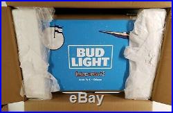 Rare Lollapalooza Chicago Bud Light Igloo Stainless Steel 54 Qt Cooler Ice Chest