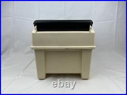Rare! VINTAGE Igloo Little Kool Rest Cooler Console Black 1982 With Box