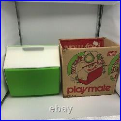 Rare Vintage Playmate Igloo Ice Chest Old School Cooler With Box 1371