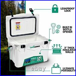 Rotomolded Ice Cooler 20QT Up to 5 Day Ice Retention Commercial Grade Food
