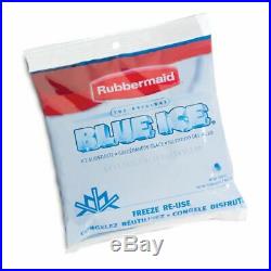 Rubbermaid Blue Ice Gel Ice Pack 8 x 6.7 For Cooler Lunch Box or Ice Chest