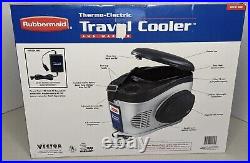 Rubbermaid Portable Thermo-Electric Car Travel Cooler and Warmer 12V New in Box