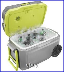 Ryobi 18V One+ 50qt. Wheeled Cordless Cooling Cooler Battery Included