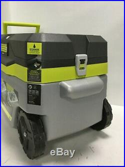 Ryobi Cooling Cooler 18-Volt ONE+ 50 Qt with Handle and Cup Holder P3370