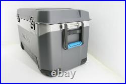 SEE NOTES Igloo 00050436 BMX 72 Quart Cooler w Riser Technology Fish Ruler Gray
