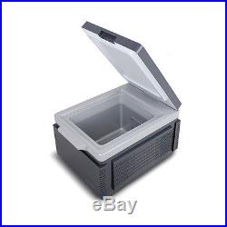 SOAC 12V Car Mini Refrigerator Compact Outdoor Fridge Cooler/Warmer 12L Grey