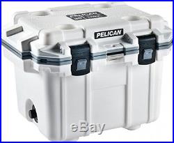 SPECIAL Top Quality 30 Qt Elite Cooler Pelican (White/Gray) NEW Free Shipping