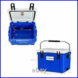 STAKOL 26 Quart Portable Cooler Ice Chest Leak-Proof 20 Cans Ice Box for Camping