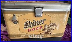 Shiner Bock 54 quart Heavy Duty Igloo Cooler New