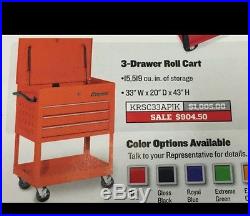 Snap On Beer Soda Ice chest COOLER Tool Cart