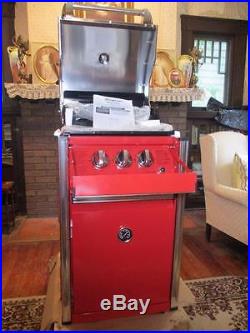 Snap-On EPIQ Red Grill/Smoker Propane Combo Single Bank withAccs. & Cover New