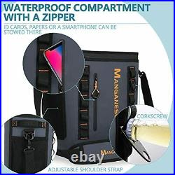 Soft Cooler Insulated Bag Waterproof Large Leak Proof Zipper Portable Soft