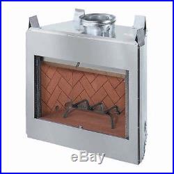 Stainless Steel 36 fireplace insert
