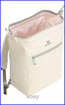 Stanley All Day Madeleine Midi Cooler Backpack 20 Can 14.8 QT 14.0 L Cream
