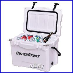 SuperSport 25 Qt. Ice Cooler, New, Extreme Performance Rotomolded Camping
