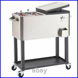 TRINITY Stainless Steel Cooler with Cover CO