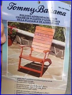 Teak Adirondack Folding Chairs Tommy Bahama