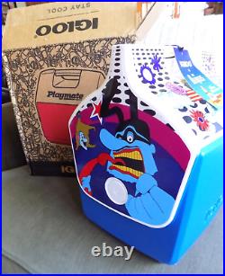 The Beatles Blue Meanies Little Playmate Igloo X Cooler 7 Qt New in Box NWT