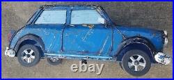 Think Outside Blue Mini Cooper Sepahon Oil Metal Cooler W Functional Wheels New