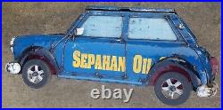 Think Outside Blue Mini Cooper Sepahon Oil Metal Cooler W Functional Wheels New