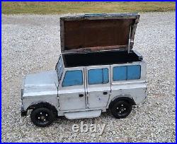 Think Outside Land Rover City Cooler with Functional Wheels Metal Car