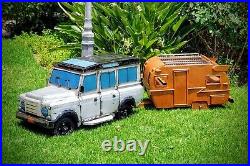 Think Outside Land Rover City Cooler with Functional Wheels Metal Car NWT