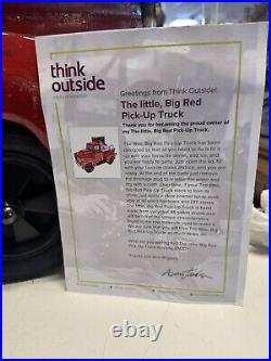 Think Outside The Big Red Pickup Truck Cooler NWT