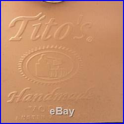 Titos's Vodka 54 Quart Copper Cooler Ice Chest Powder Coated Bottle Opener