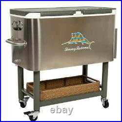 Tommy Bahama 100 Quart Stainless Steel Cooler