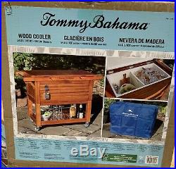 Tommy Bahama 100 Quart Wood Cooler