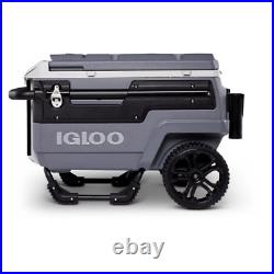 Trailmate Journey 70 Qt. Wheeled Cooler, Gray Fast shipping NEW