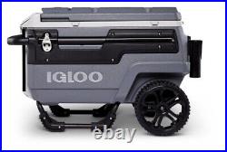 Trailmate Journey 70 Qt Wheeled Cooler, Gray NEW