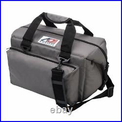 Travel Cooler Bag Icebox Ice Chest Camping Hiking 24 Can Capacity Box Charcoal