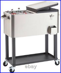 Trinity 80-quart Stainless Steel Cooler with Cover