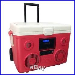 Tunes2Go KoolMAX Clr Red, by Sondpex, (Tunes2Go KoolMAX 40-Quart Wheeled Cooler)