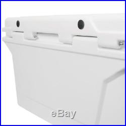 Uriah Products Valley Sportsman 85 Prime Roto Molded Cooler with Handle, White