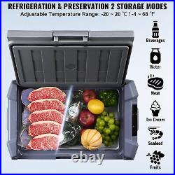 VEVOR Car Refrigerator, 12 Volt Car Refrigerator Fridge, 15 L Portable Freezer