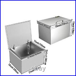 VEVOR Drop in Ice Bin Chest Drop in Cooler with Cover 28x14 inch Stainless Steel