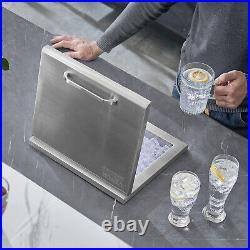 VEVOR Drop-in Ice Chest 14x12x18 Ice Cooler Ice Bin Stainless Steel withCover