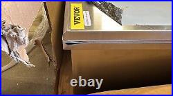 VEVOR Stainless Steel Ice Bin 19.9 x 16 x 13 Drop in Ice Chest (Dented!)