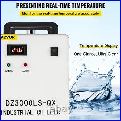 VEVOR Water Chiller CW-3000 Industrial 9L Thermolysis CW3000, White