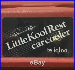 VINTAGE Little Kool Rest IGLOO Car Cooler Drink Cup Holder Armrest Ice RARE