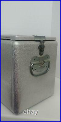 VTG 1950's Cronco Port O Rator Ice Cooler With Tray & Drain Hose Super Clean