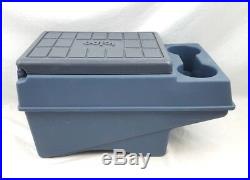 VTG Igloo Armrest Little Kool Rest Car Cooler Blue Ice Chest Console Cup Holder