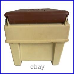 VTG Little Kool Rest IGLOO Brown Car Cooler Console Ice Chest Cup Holder 1982