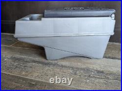 VTG Little Kool Rest Igloo Car Cooler Ice Chest Cup Holder Made In USA Gray