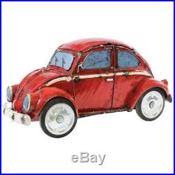 VW Beetle Red Handmade & Recycled Beverage Cooler