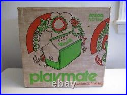 Vintage 1972 Igloo Cool-It Playmate 1361 Cooler Lime Green in Pop-art Box Groovy